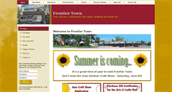 Desktop Screenshot of frontiertownromeo.com